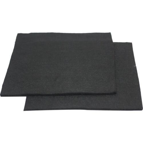 2 Pcs Carbon Fiber Welding Blanket Torch Shield Plumbing Heat Sink Slag Fire 3X200X300mm