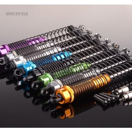 2P Aluminum Metal Rear Shock Absorber Damper 78-115MM AX31013 RC For RC Car Axial Yeti ROCK RACER AX90026 NEW ENRON1:10