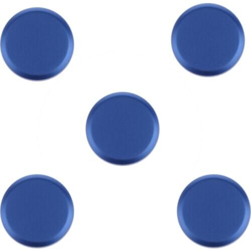 5 Pieces Car Door Handle Push Button Covers For Jeep JK Wrangler Unlimited