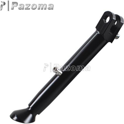 Aluminum Motorcycle Adjustable Lowering Kickstand Kick Stand Kit Side Stand For KAWASAKI Ninja ZX-14 ZX-14R ZZR1400 2006-2019