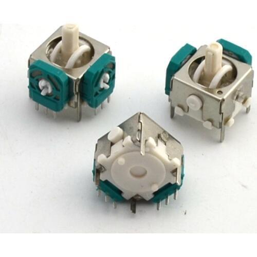 10pcs a lot Replacement 3d Analog Joystick Stick for NGC for gamecube Controller Repair Parts
