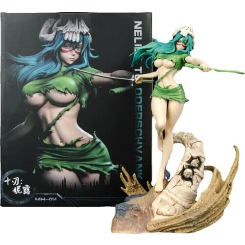 Anime Bleach Neliel Tu Oderschvank GK PVC Action Figure Collectible Model Doll Toy 28cm