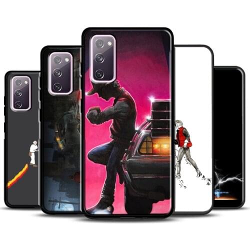 Back To The Future Case For Samsung Galaxy S20 FE S10 S8 S9 Plus S10e Note 10 Plus Note 20 Ultra S21 Cover
