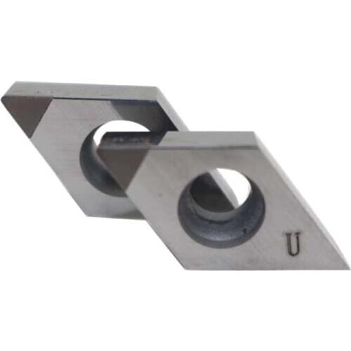 DCGT11T304 2PCS CBN Diamond Turning Inserts Aluminum cutter blade Insert dcgt11t304 Turning Tool Cutting Tool