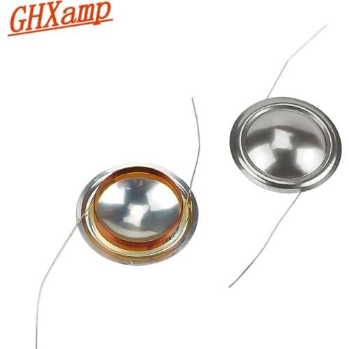 GHXAMP 20.5 Core Treble Speaker Voice Coil 20.4mm Tweeter Coil Mylar Diaphragm Right Left Outlet Wire For Audio Parts Diy