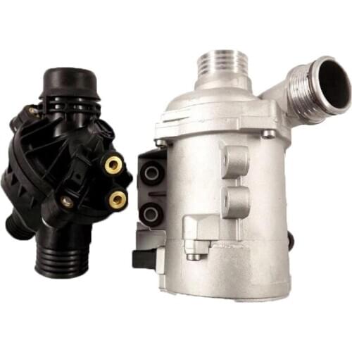 Electric Water Pump+Thermostat Kit 11517586925 For BMW E60 E61 E81 E87 E90 E91 X1 X3 X5 Z4 325i 330i 525i 530i 630i 730i