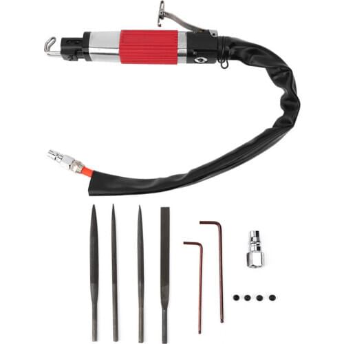 DR-AF10S Pneumatic File Air Saw Silent Hose Set Molds Grinding Metal Sawing Bar Cutting
