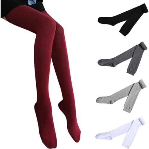 Over Knee Socks Women Sexy Stockings Long Boot Stockings High Tube over The Knee Thigh Socks Bottoming Socks