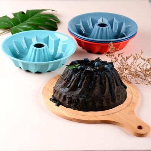 New 3D Silicone Cake Mold Diamond Mousse Dessert Silicone Mousse Cake Moulds Chiffon Cakes Molds for Baking Bakeware for Wedding