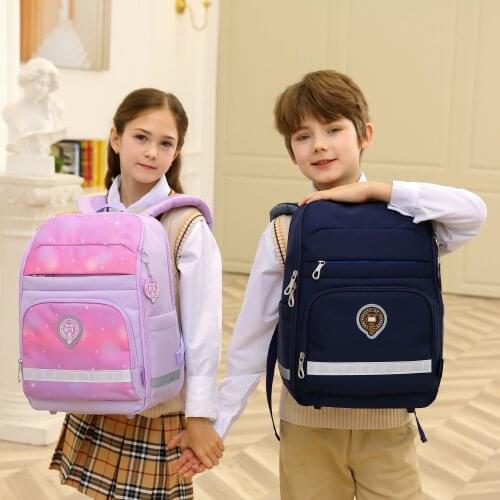 2021 New University Of Oxford orthopedic bag backpack school girls boys Class 1-3