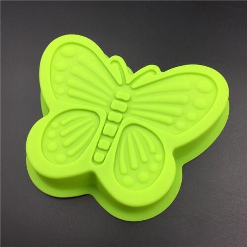 PEIPINGKE Single Butterfly Shaped Silicone Cake Mold Handmake DIY Bread Mould Cake Decorating Tools