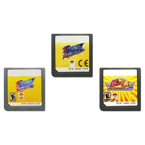 Superior Game Cartridge Console US Version Memory Card for Nintendo DS 3DS 2DS Kirbiy Series English Language