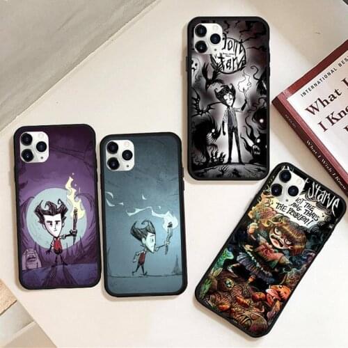 Dont Starve Phone Case Rubber For iphone 12 11 Pro Max Mini XS Max 8 7 6 6S Plus X 5S SE 2020 XR cover