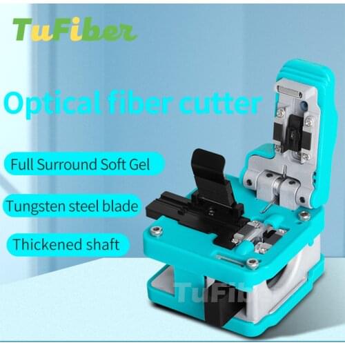 FTTH High-Precision Fiber Cleaver with Waste Fiber Box Fiber Optic Cable Cutter Fusion Splicer Cutting Tool