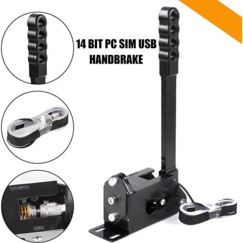 Handbrake Clamp for Logitech G25 G27 G29 T500 USB drive-free PC linear Game simulator handbrake Racing Games Hand Brake Fixture