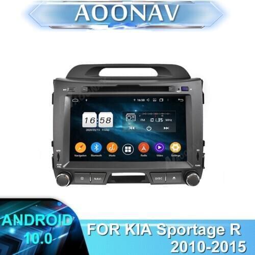 8 inch Android 10.0 Car Radio Stereo Touch Screen Car Multimedia Player 2 din GPS Stereo autoradio FOR KIA Sportage R 2012-2015