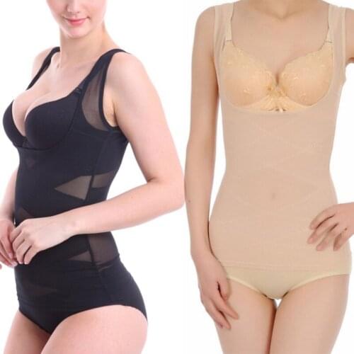 Women Shapewear Tummy Suit Control Underbust Body Shaper Full Body Shaper Vest Tummy Control Slim Corset Shapewear Tank Tops