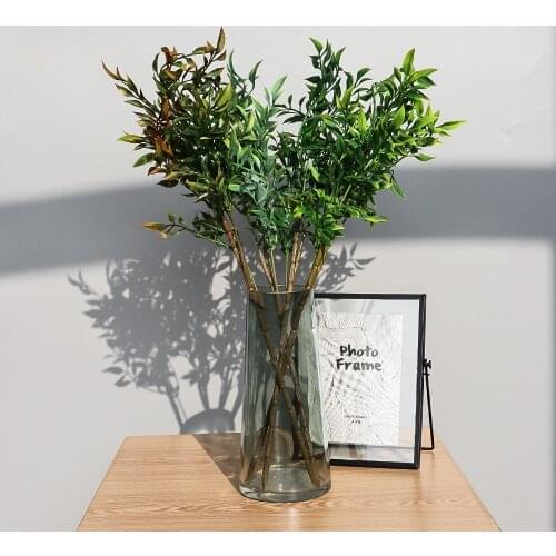 Single Nantian Bamboo Indoor Home Living Room Simulation Plant Restaurant Flower Arrangement Vase Flower Arrangement