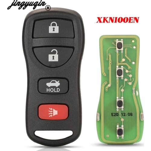 Jingyuqin Xhorse XKNI00EN VVDI Wire Smart Remote Car Key 4 Buttons For Nissan Separate Tool English Version