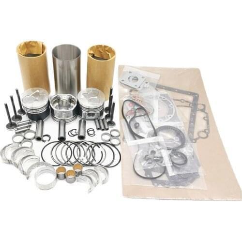 Overhaul Rebuild Kit With Valve Complete Gasket Piston And Ring Main Bearing Rod Bearing Cylinder Sleeve For Bobcat 553 Laoder