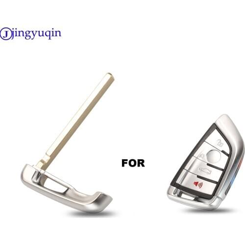 Jingyuqin 10p Remote Car Key Blade Blank Key For BMW X1 X3 X4 X5 X6 F15 F16 F48 G30 G38 525 540 730 740 1 2 5 7 Series 218i