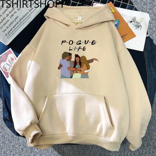 Hot Outer Banks Pogue Life Hoodie Casual Hoody Cartoon Streetwear Sweatshirt Printing Hoodies Long Sleeve Winter Clothes Women