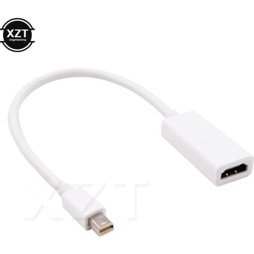 Mini Display Port/DP to HDMI-compatible Adapter Cable Small DP Male to Female Converter Cord For Macbook Pro Air Notebook Laptop