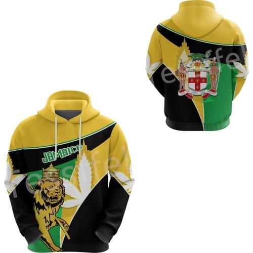 Tessffel County Flag Africa Jamaica King Emblem Lion NewFashion Tracksuit 3DPrint Men/Women Streetwear Harajuku Funny Hoodies 20