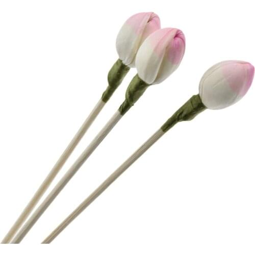 5PC 10PC Flower Shape No Fire Scented Rattan Sticks For Reed Diffusers Accessories DIY Home Living Room Decoration