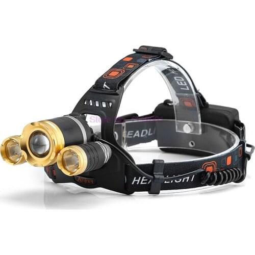 20set 10000 lumens LED headlamp Headlight led Head Flashlight torch Lamp light Lantern 18650 rechargeable battery