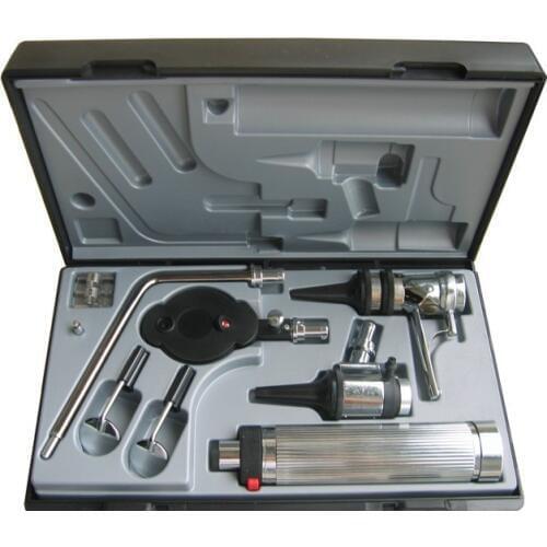 Professional Medical Diagnositc ENT Kit Direct Ear Care Otoscope and Ophthalmoscope Diagnosis Set