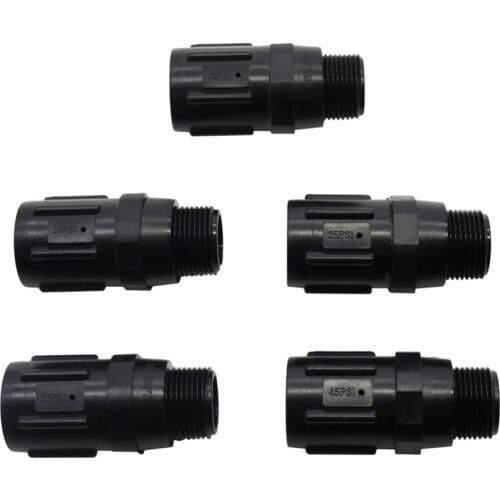 15PSI To 45PSI Preset Pressure Regulators With 3/4" FHT x MHT Thread Reduces Incoming Water Pressure for Garden Watering 1 Pcs