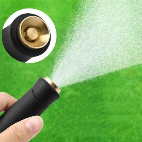 Garden Water Gun Hose Nozzle Mutifunctional Metal Brass Household Car Wash Lawn Yard Watering Sprinkle Spray Gun Cleaning Tools