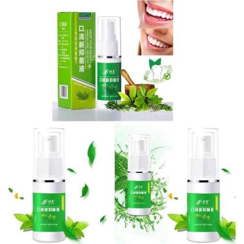 Mouth Spray Breath Freshener Oral Spray Mint Fresh Breath Remove Smoke Breath Treatment of Bad Breath Small Portable NN