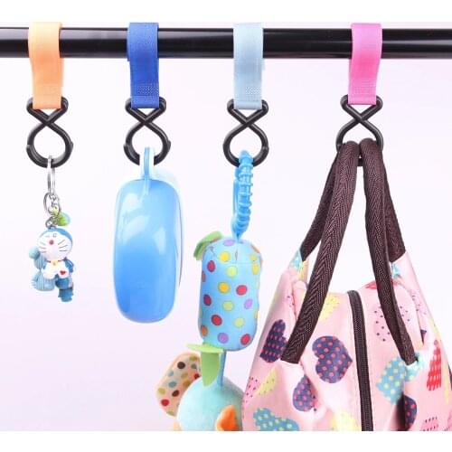 Outdoor Supermarket Electric Car Gadget Hook Wheelchair Safety Baby Hook Baby Stroller Shopping Bag Clip Cart Outdoor Accessorie