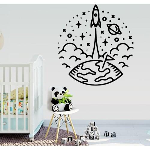 Fun Nature Stick figure decals Self Adhesive Vinyl Waterproof Wall Decal For Kids Rooms Home Decor Mural Poster