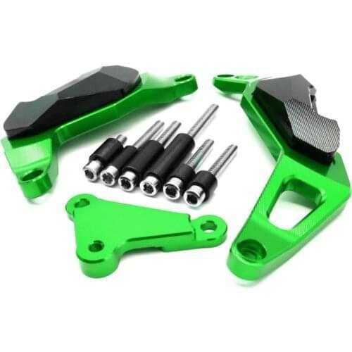 Motorcycle Engine Guard Side Protective Cover Crash Slider Falling Protector For KAWASAKI NINJA400 2018-2021 NINAJA250 2018-2020