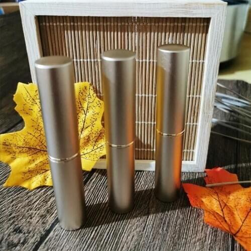 10/30/50pcs Round Lipstick Tube Lip Balm Containers Empty Cosmetic Containers Lotion Container Portable Aluminum Travel Bottle