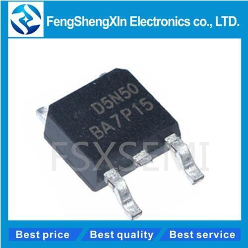 10pcs/lot AOD5N50 D5N50 TO-252 N-Channel MOSFET