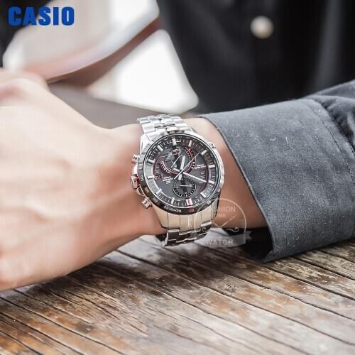 Casio Edifice watch men luxury 100m waterproof wrist watch chronograph quartz sport watch Racing watch Relogio Masculino
