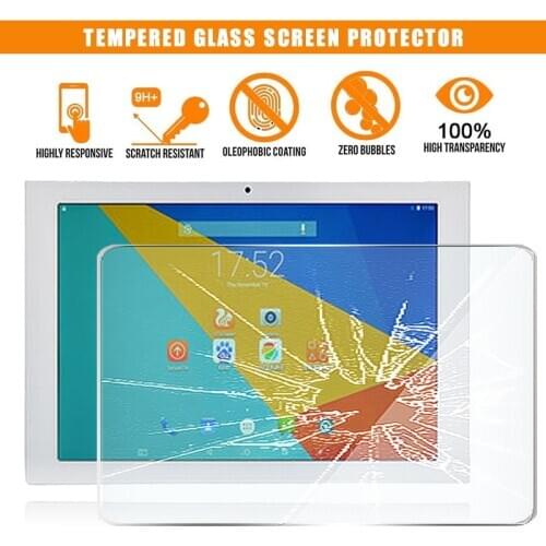 For Teclast T98 4G Tablet Tempered Glass Screen Protector 9H Premium Scratch Resistant Anti-fingerprint HD Clear Film Cover