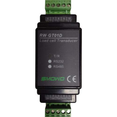 Weighing Transmitter 485 Communication MODBUS RTU Pressure Sensor PLC Amplifier RW-GT01D Module