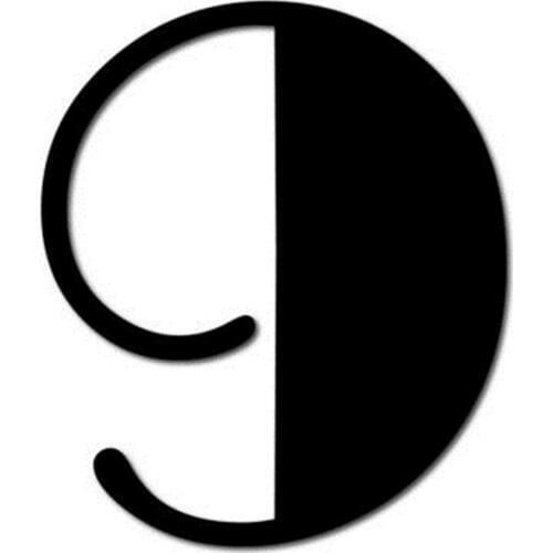 Customized Floating HOUSE NUMBER 9 Door Modern Glossy High-Quality Acrylic