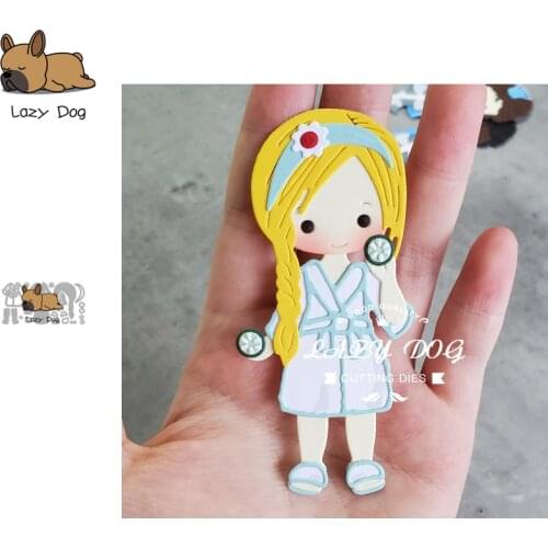 SPA Lady Metal Cutting Dies Scrapbooking Stencil DIY Mold Knife Craft Embossing Die Cuts Card Making New Dies For 2020