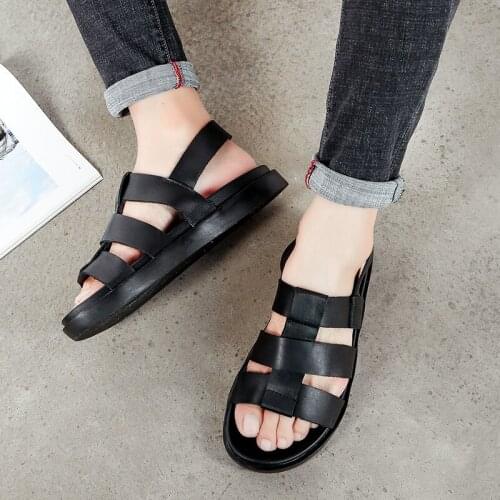 Men Casual Shoes Fashion Zapatos Casuales Para Hombre Rubber Slippers Casual Shoes Men Sandalet Erkek Zapatillas De Verano