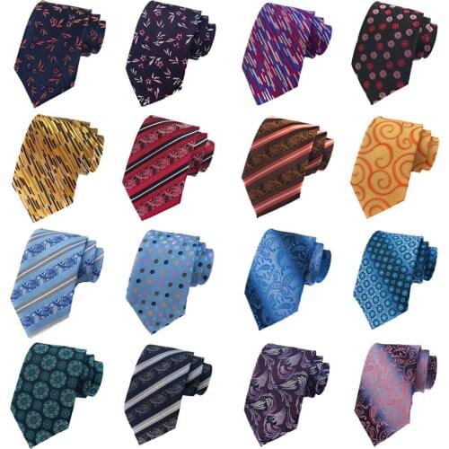 Mens Bright Color Necktie Floral Paisley Striped Pattern Ties Wedding Party BWTHZ0332