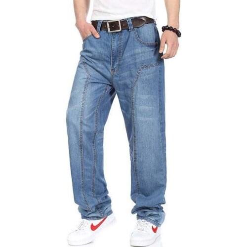 New 2020 Fashion plus size jeans mens hip-hop trousers skateboard men jeans hiphop clothes Bottoms long pants