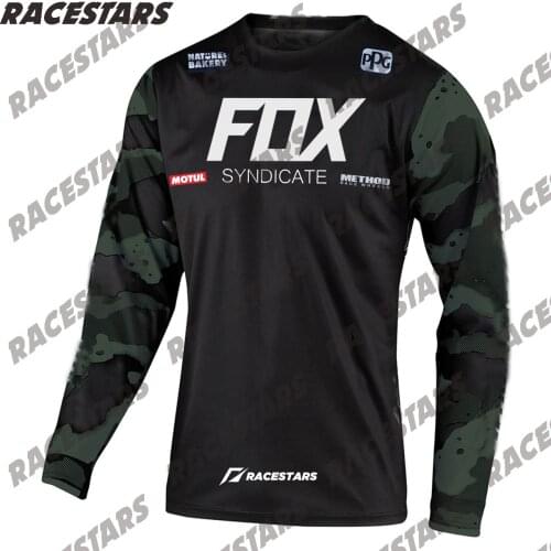 Motocross Racing Bike Clothing Quick Dry Motorcycle MTB Jerseys Mountain Bicycles Wear Downhill DH Long Sleeve Cycling Jersey MX