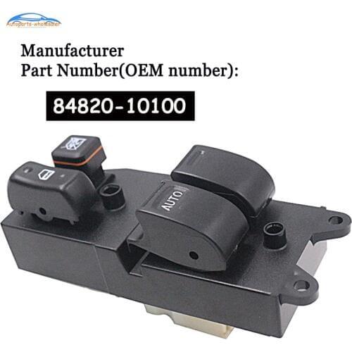 OEM 84820-10100 8482010100 For Toyota Hiace Van 99-05 Driver Side Power Window Master Switch Auto Parts
