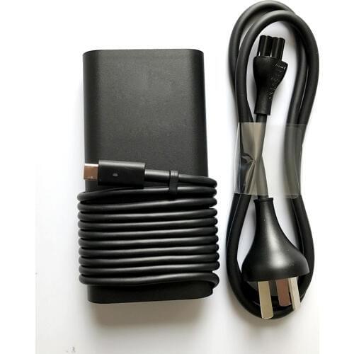 Fit for Dell 65W 5V/9V/15V/20V Type-C Charger Latitude 13 7389 Notebook